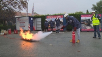 Spartanen leren brandjes blussen en reanimeren | Arbo Rotterdam
